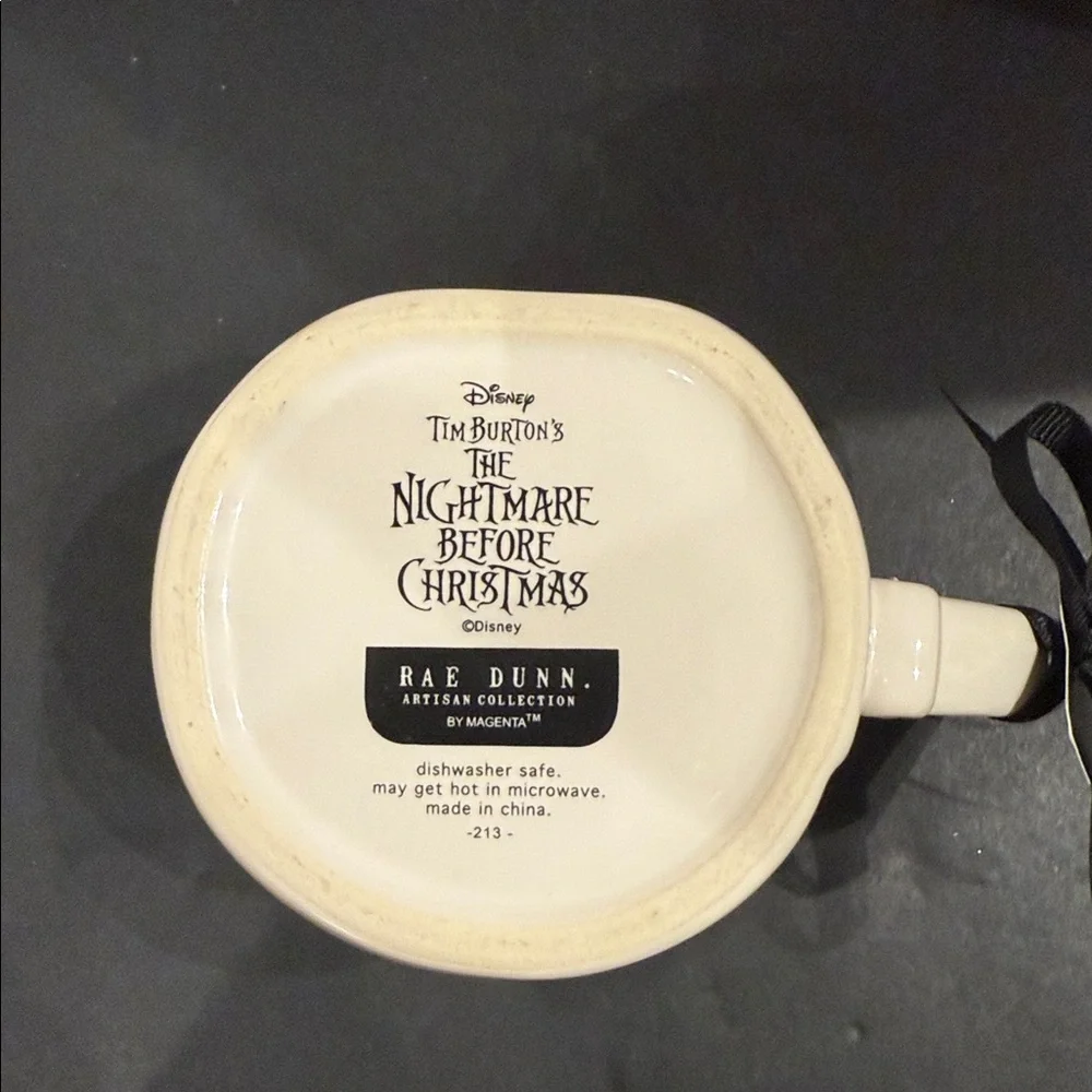 Rae Dunn The Night Before Christmas JACK Halloween Double-Sided Mug! NEW - Picture 11 of 12